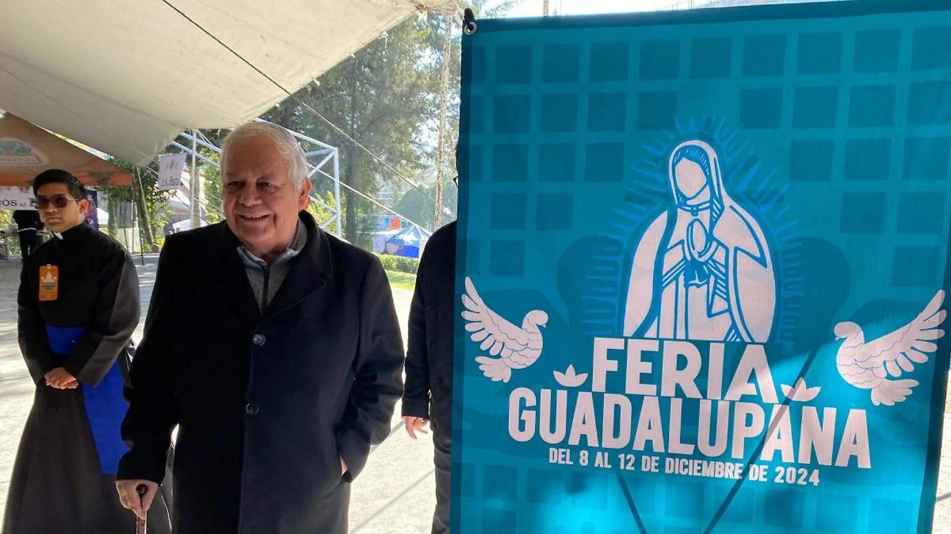 Monseñor invitó a los poblanos a disfrutar la Feria Guadalupana